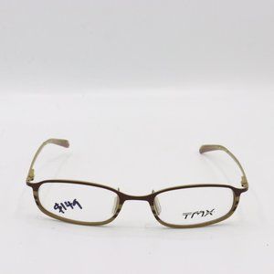 Small Rectangle Oval Black Green Vintage Timex Glasses 46 17 125